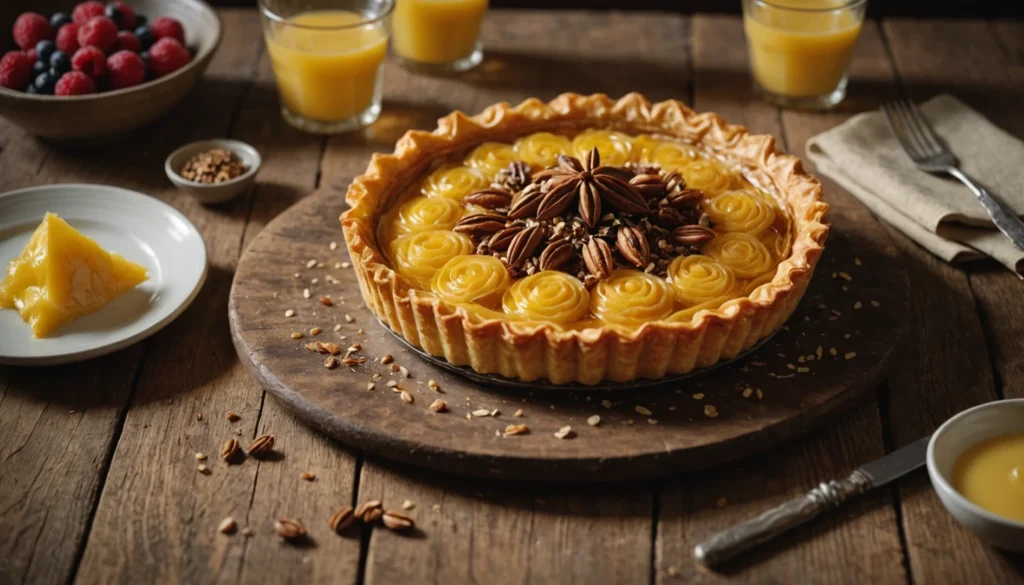 tarte croustillante feuille de brick
