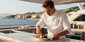 Chef à domicile à Saint-Tropez : villa, yacht, gastronomie sur mesure