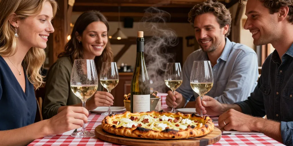 quel vin avec la tarte flambée